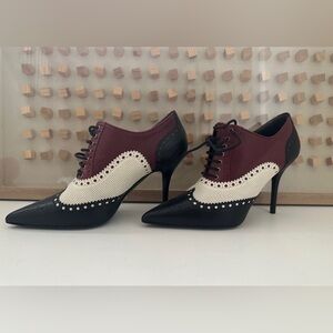 Gucci Heels Tri-Color